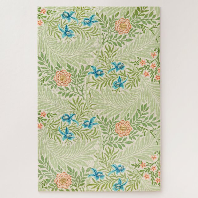 Larkspur Pattern (von William Morris) Puzzle (Vertikal)