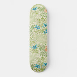Larkspur Pattern (von William Morris) Skateboard
