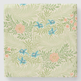 Larkspur Pattern (von William Morris) Steinuntersetzer