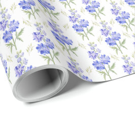 Larkspur Wrapping Paper Geschenkpapier