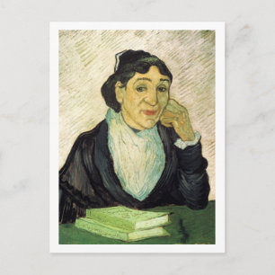 L'Arlésienne (Madame Ginoux), Vincent van Gogh Postkarte