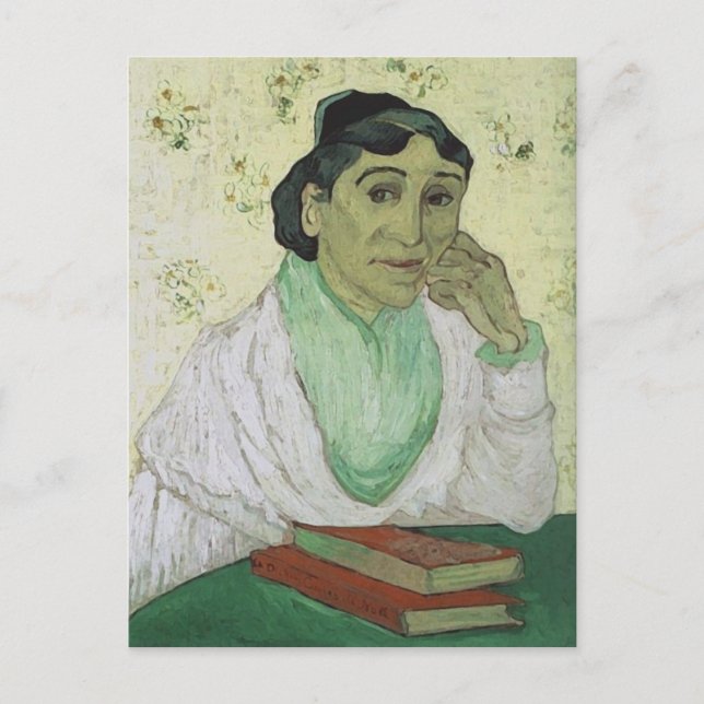 L'Arlésienne (Madame Ginoux), Vincent van Gogh Postkarte (Vorderseite)