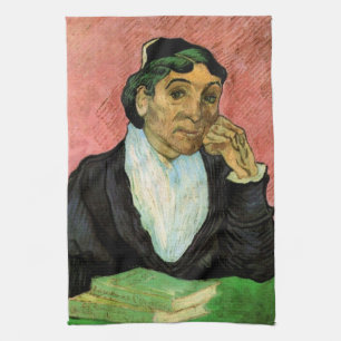 L'Arlesienne (Madame Ginoux) von Vincent van Gogh Geschirrtuch