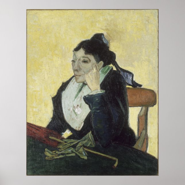 L'Arlesienne: Madame Ginoux von Vincent Van Gogh Poster (Vorne)