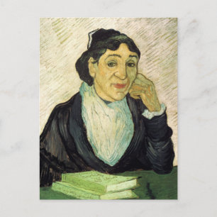 L'Arlesienne (Madame Ginoux) von Vincent van Gogh Postkarte