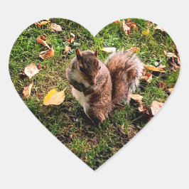 Lärmpegel Herz-Aufkleber