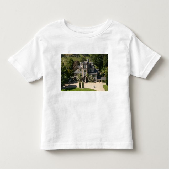 Larnach Castle, Dunedin, Neuseeland - Luft Kleinkind T-shirt (Vorderseite)