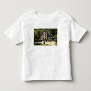 Larnach Castle, Dunedin, Neuseeland - Luftaufnahme Kleinkind T-shirt