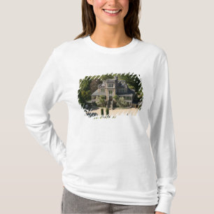 Larnach Castle, Dunedin, Neuseeland - Luftaufnahme T-Shirt