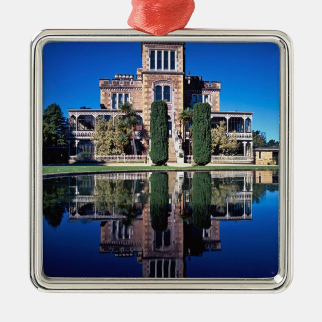 Larnach Castle, Dunedin, Neuseeland Ornament Aus Metall (Vorne)
