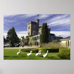 Larnach Castle, Otago-Halbinsel, Dunedin, Poster