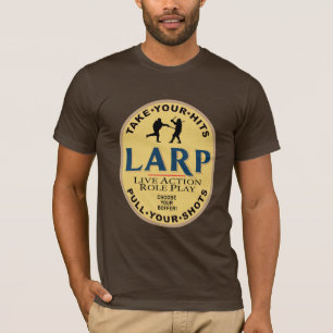 Larp Aufkleber-Shirt T-Shirt