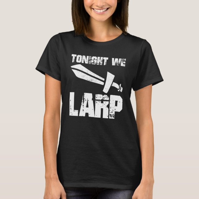 LARP Foam Sword T-Shirt (Vorderseite)