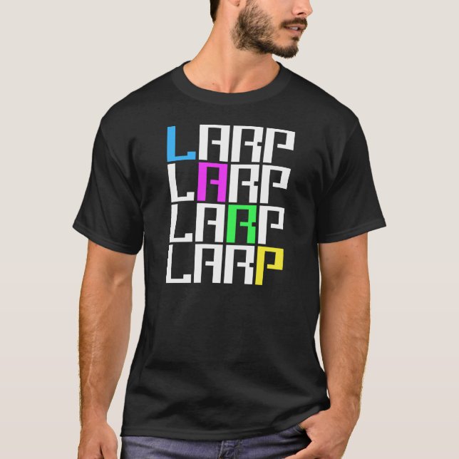 LARP - Liveaktions-Rollen-Spiel - Linkrot T-Shirt (Vorderseite)
