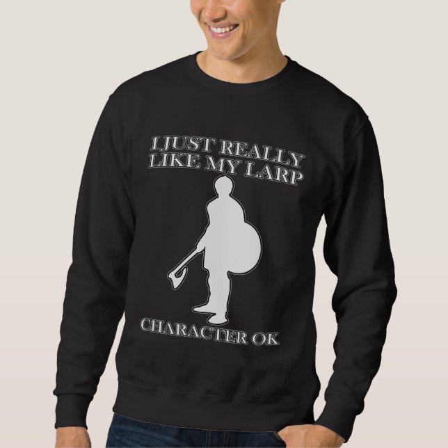 Larping Events  LARP Charakter Sweatshirt (Vorderseite)
