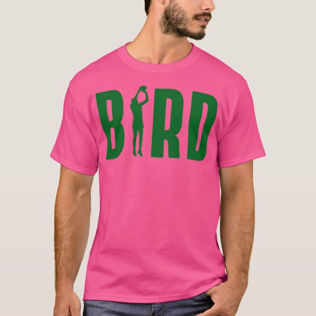Larry Bird - Boston Basketball T-Shirt (Vorderseite)