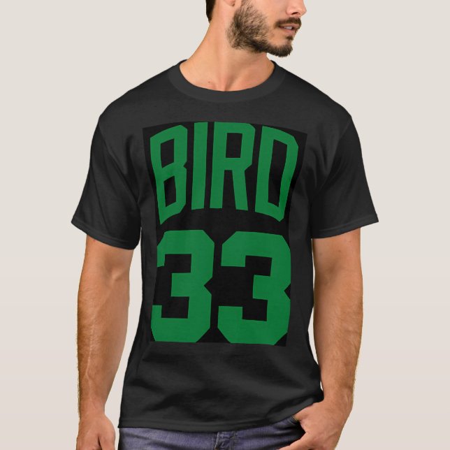 Larry Bird Jersey T-Shirt (Vorderseite)
