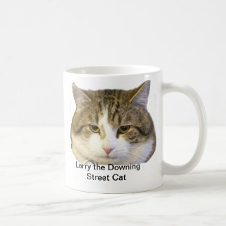 Larry das Downing Street-Katzen-Gesicht - Kaffeetasse