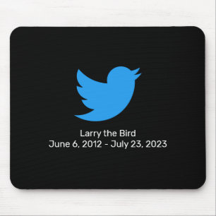 Larry, das Twitter der Vogel in Rente Mousepad