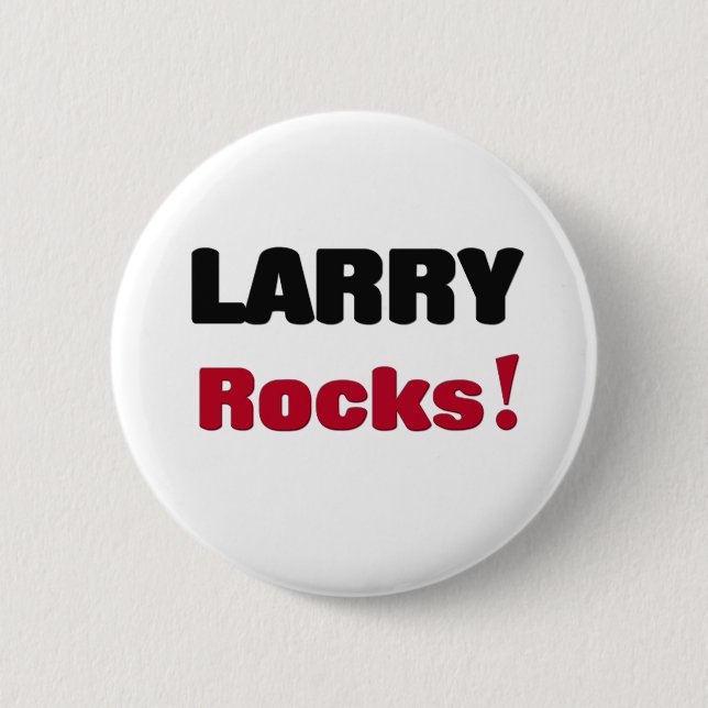 Larry-Felsen Button (Vorderseite)