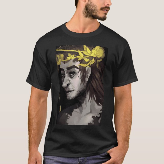 Larry Johnson Porträt T-Shirt (Vorderseite)