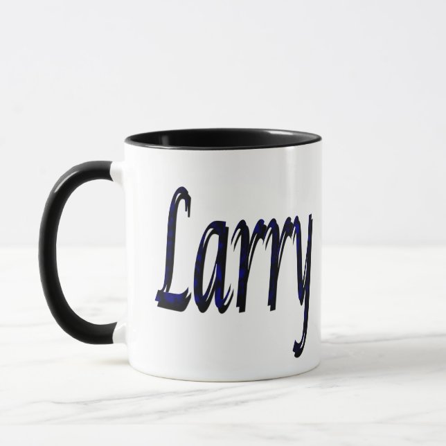 Larry, Name, Logo, Tasse (Links)