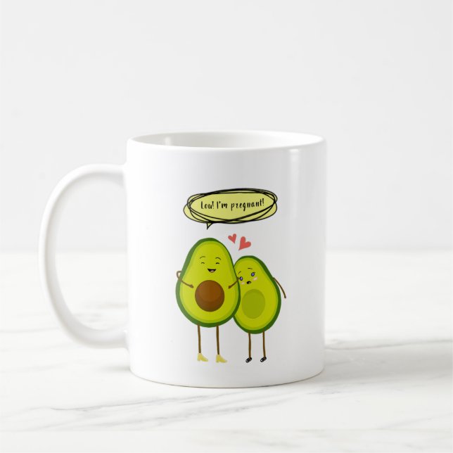Larry Stylinson Avocado Graphic Kaffeetasse (Links)
