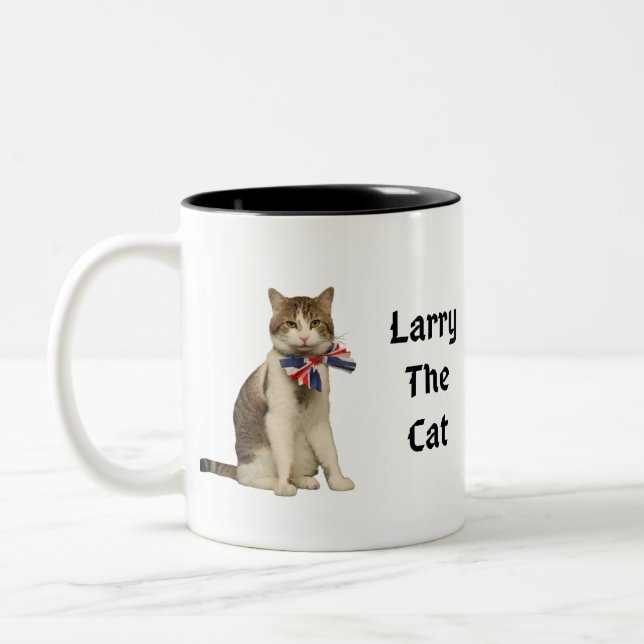 Larry The Cat (UK) Zweifarbige Tasse (Links)