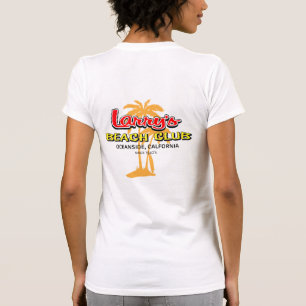 Larrys der T - Shirt der Strand-Verein-klassischen