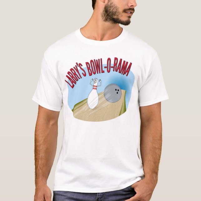 Larrys Schüssel-O-Rama T-Shirt (Vorderseite)