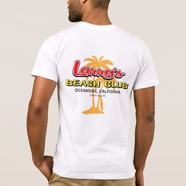Larrys Strand-Verein-Klassiker-T - Shirt (Rückseite)