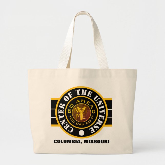 LARRYSTOTES GOAHEAD JUMBO JUMBO STOFFBEUTEL (Vorne)