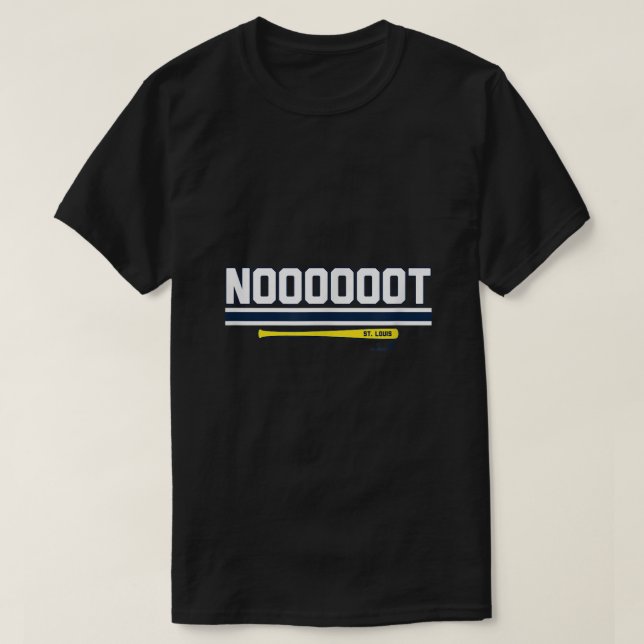 Lars Nootbaar NOOOOOOT St Louis Baseball T-Shirt (Design vorne)