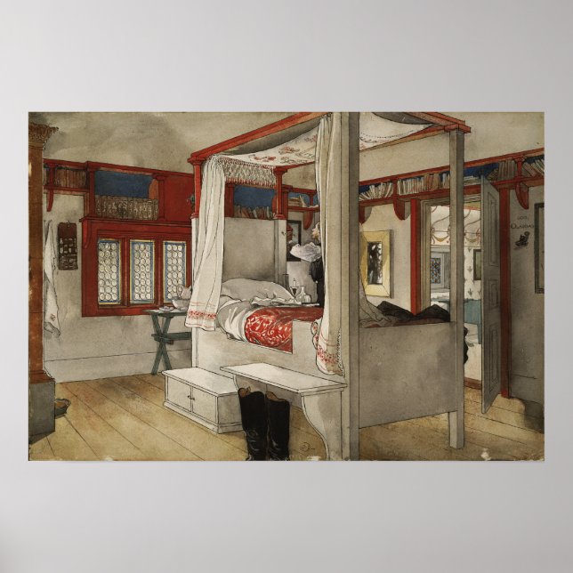 Larsson - Daddy's Room (von einer Zuhause) Poster (Vorne)