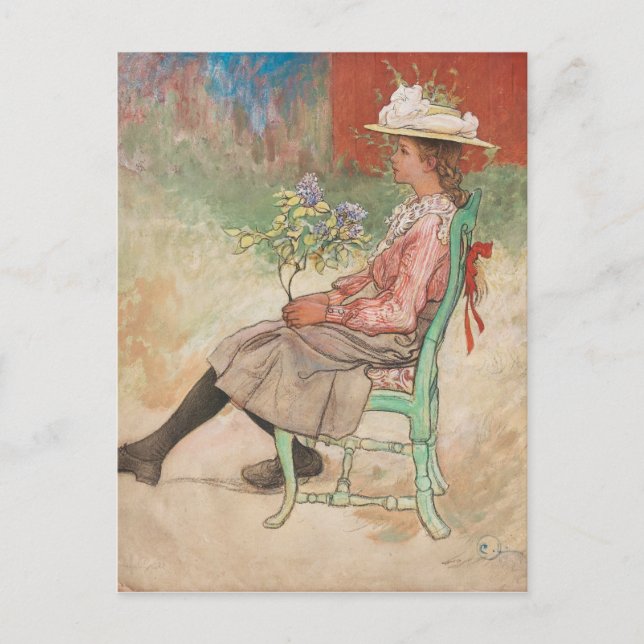 Larsson - Dagmar Grill Postkarte (Vorderseite)