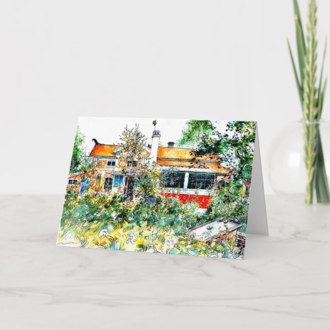 Larsson - Die Hütte Karte (Vorderseite)