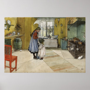 Larsson - Die Küche (Aus Ein Heim) Poster