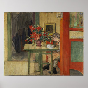 Larsson - Lisbeth Reading Poster