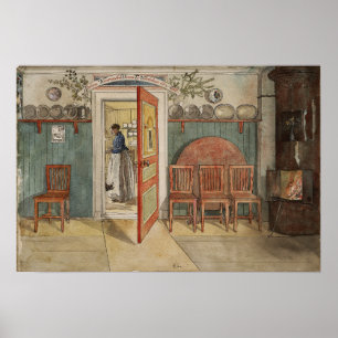 Larsson - Old Anna (von einer Zuhause) Poster