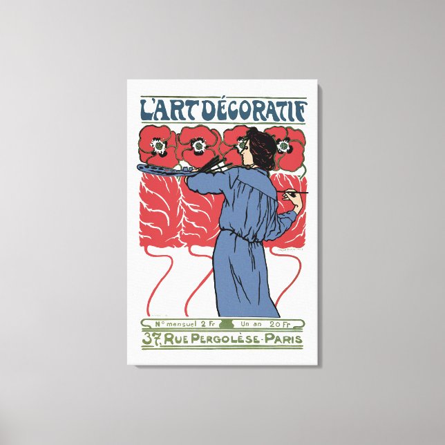 L'Art Decoratif Leinwanddruck (Vorderseite)