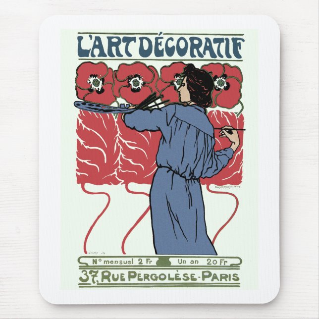 L'Art Decoratif Mousepad (Vorne)