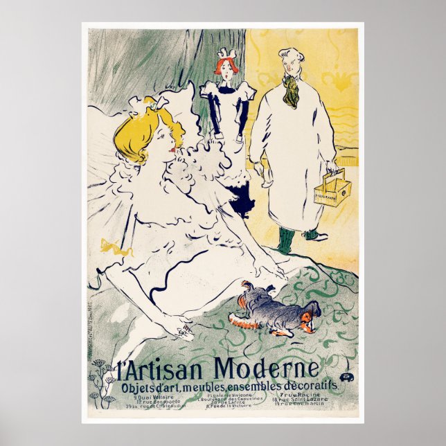L'artisan Moderne Poster (Vorne)