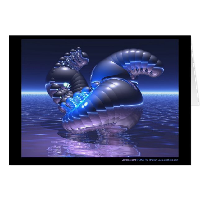 Larvale Schlange (Vorderseite (Horizontal))