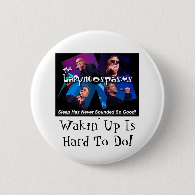 Laryngospasms Knopf Button (Vorderseite)