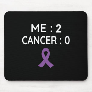 las 2 Krebs 0 Bauchspeicheldrüsenkrebs Bewusstsein Mousepad