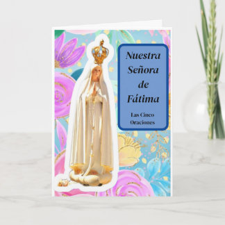 Las 5 oraciones reveladas por la Virgen de Fátima Karte