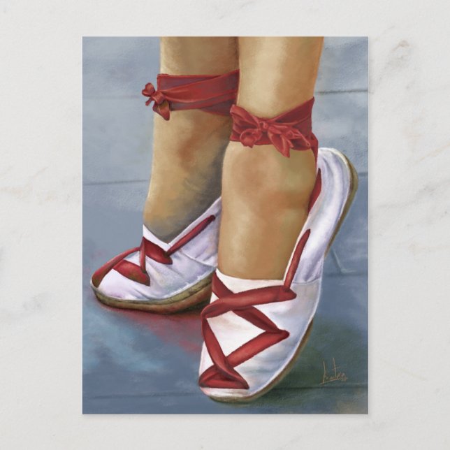 Las alpargatas postkarte (Vorderseite)