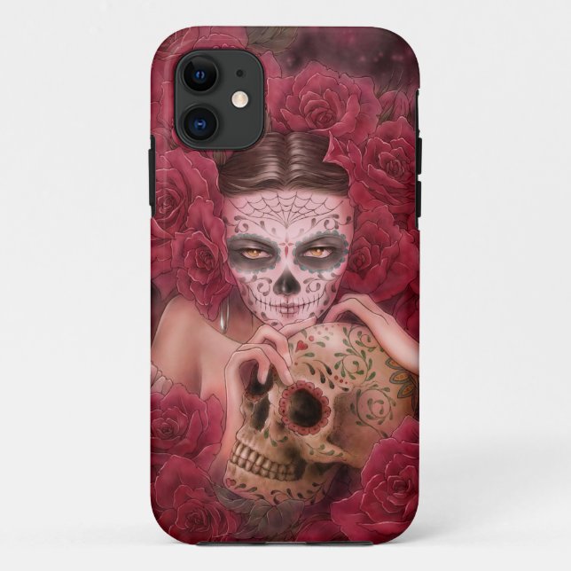 Las Calaveras iPhone 5 Fall Case-Mate iPhone Hülle (Rückseite)