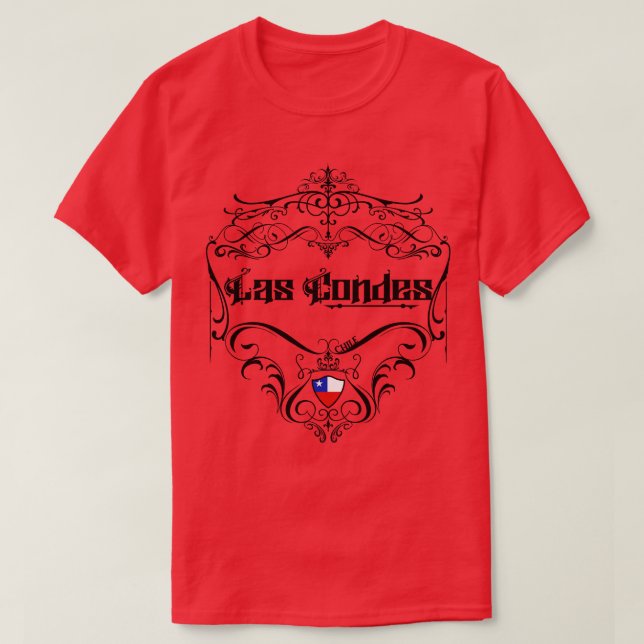 Las Condes Vintag Design T-Shirt (Design vorne)