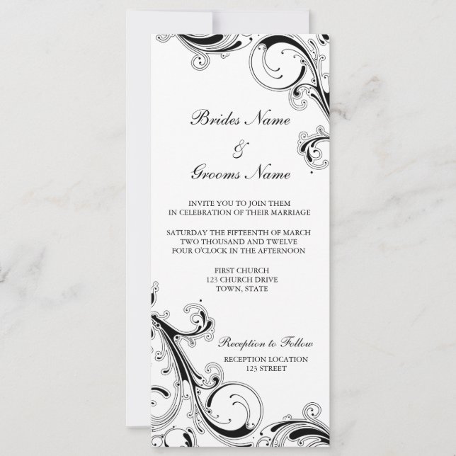 las Datei 3.5 x 9 BGuppercase Einladung (Vorderseite)